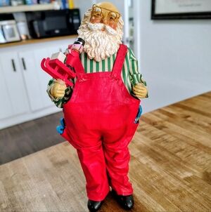 Vintage Possible Dreams Santa By Clothtique The Toy Maker Santa 